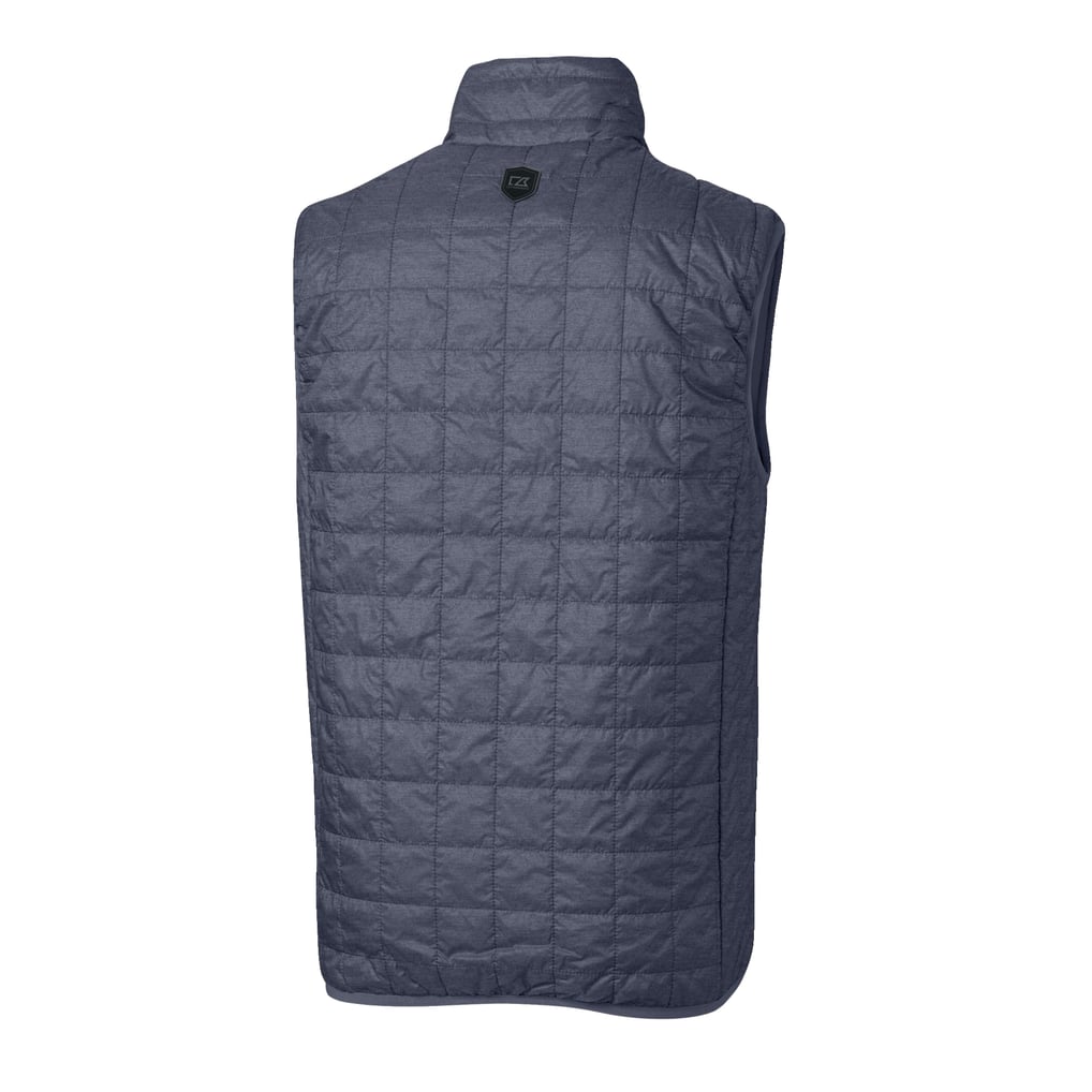  FC Cincinnati Cutter & Buck Rainier PrimaLoft Eco Insulated Full-Zip Puffer Vest - Anthracite
